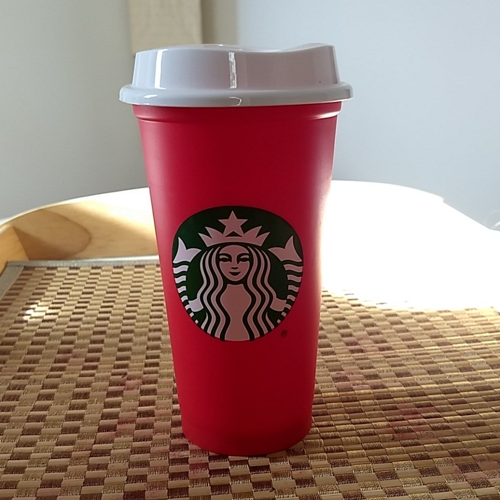 Starbucks plastic cup